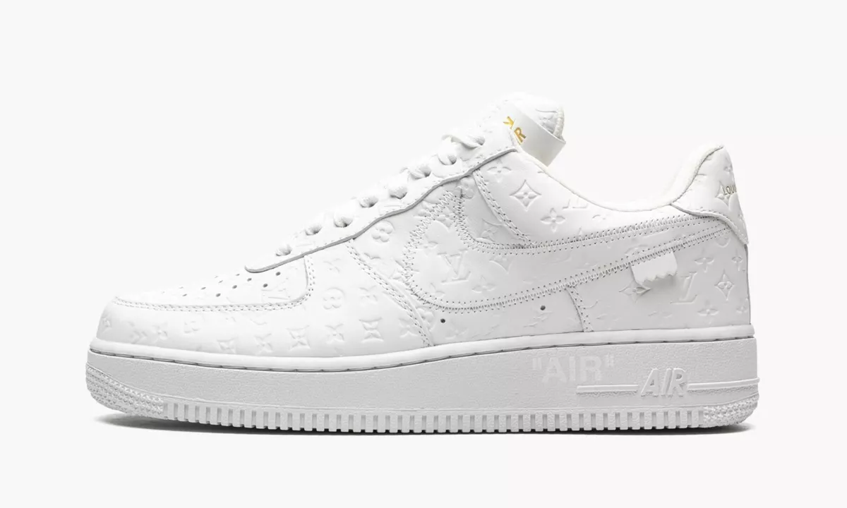 LOUIS VUITTON AIR FORCE 1 BASSE « Virgil Abloh - Blanc/Blanc »