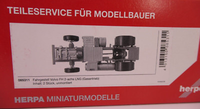 Herpa Teileservice 1:87 - 2x FG Volvo FH LNG 4x2 ZM - 085311 - (101)
