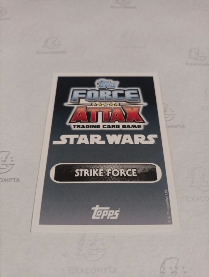 Carte Topps Star Wars Force Attax Numero 144 - Photo 2/2
