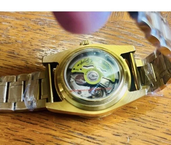 Invicta 40mm Iced Bezel Purple Dial Watch,Sapphire Crystal, Invicta Automatic ! - Image 2 of 4