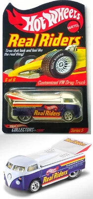 HOT WHEELS RLC VW T1 CUSTOMIZED DRAG TRUCK REAL RIDERS 2006 LIMITED - 1 of 11000 - Bild 1 von 4