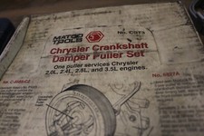 Matco Tools No. Cst3 Chrysler Crankshaft Damper Puller Set Matco Tools No. Cst3 Chrysler Crankshaft Damper Puller Set