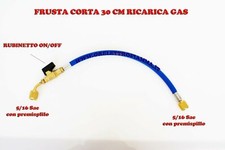 FRUSTA CORTA CON RUBINETTO RICARICA GAS R410A 5/16 - 5/16