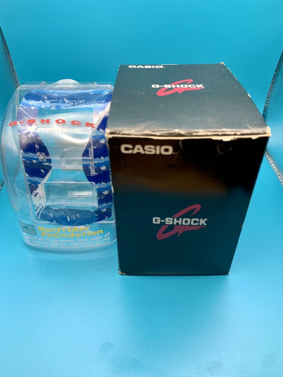 CASIO VINTAGE G-SHOCK DW-9000SR-9T Surfrider Foundation 1997 CASIO VINTAGE G-SHOCK DW-9000SR-9T Surfrider Foundation 1997
