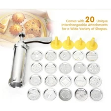 Pump Cookie Presses Cookie Maker Baking Tools Biscuit Press 20 viarity