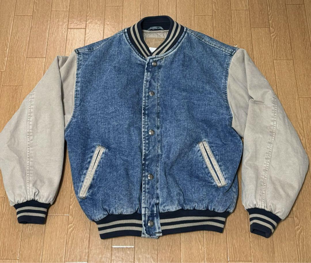 Chaqueta Vaquera Estadio Años 90 Old Gap Calce Cuadrado Cálida Talla M Condiciones Usada