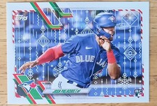 2021 Topps Holiday #HW3 Josh Palacios RC Toronto Blue Jays