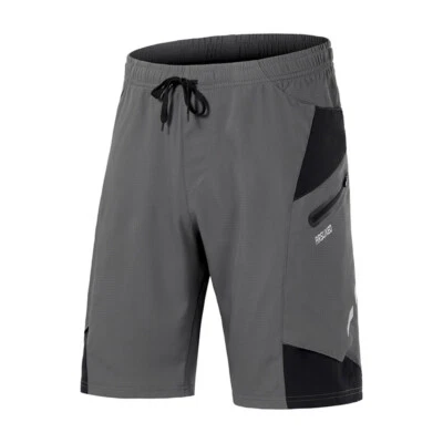 Mode Hautfreundlich Radfahren Gel Pad Shorts MTB Fahrrad Shorts Stoßfest Taschen - Bild 1 von 4