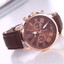 thumbnail 24 - New Fashion Geneva Women Leather Band Stainless Steel Quartz Analog Wrist Watch