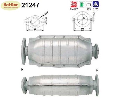   Katalysator für Opel Frontera A, 2.0/2.4, 85/92kW, Euro 2