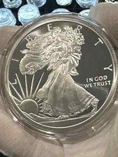 5 oz Large Buffalo Liberty .999 FINE SILVER ROUND GSM 82.49 per troy oz