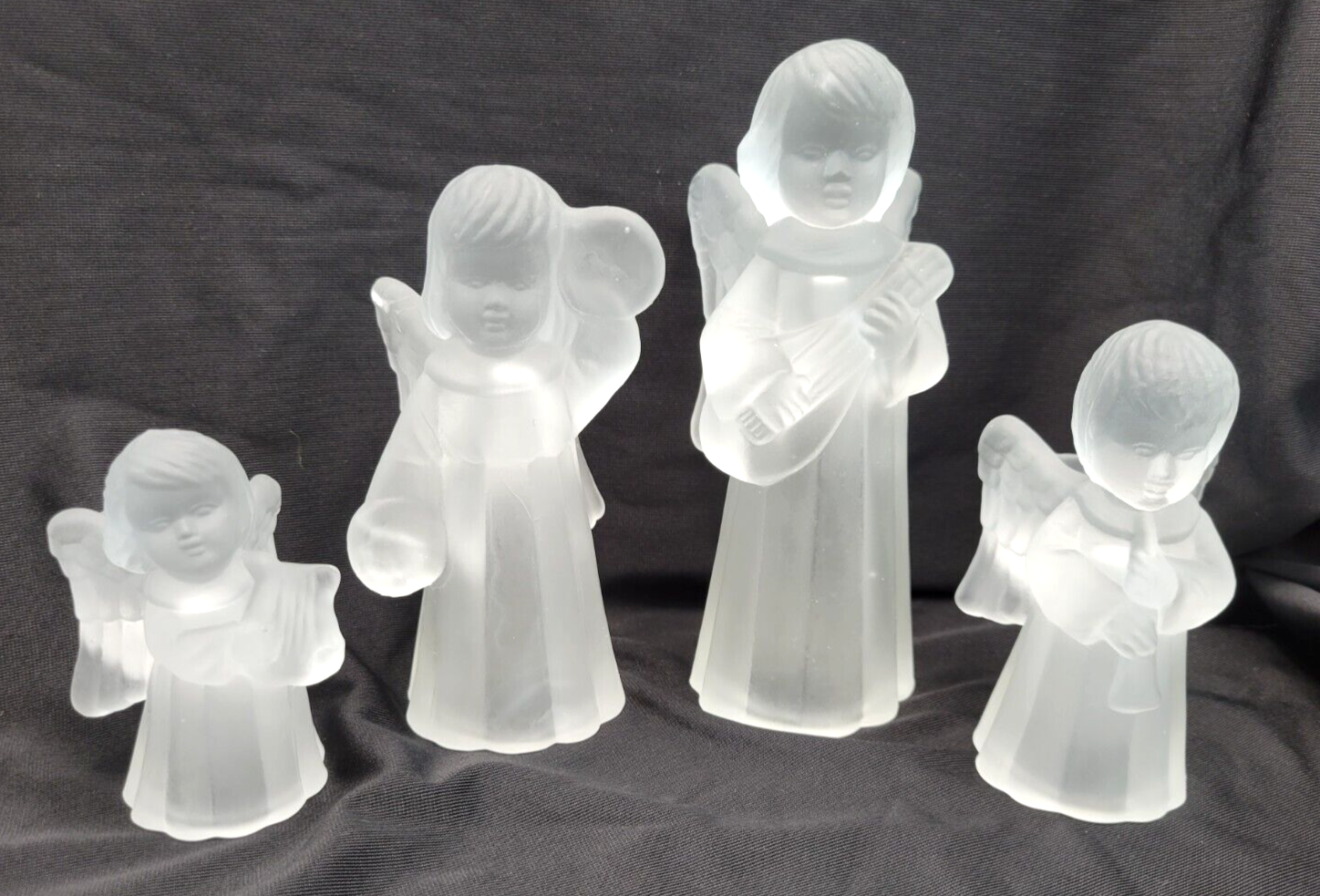 Vintage Christmas Candle Holders Angels All the Trimmings Collectible  