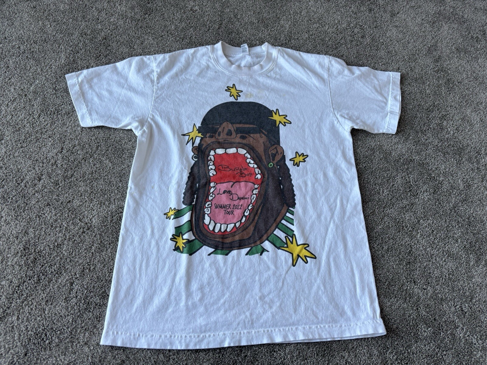 Shirt White Love Damini Summer 2022 Concert Tour Usa Music