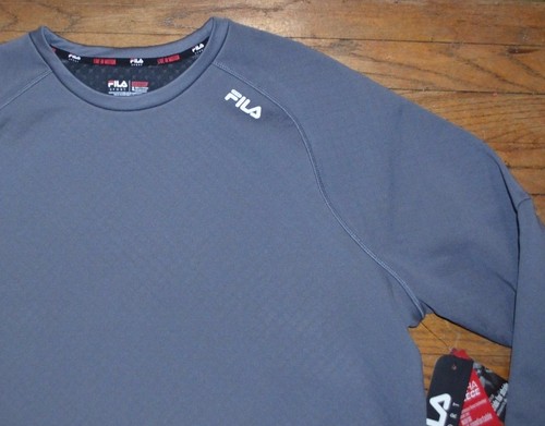 Fila Gray Alpha Fleece Performance Technology keeps Warm and Comfy Size XL - Picture 2 of 3