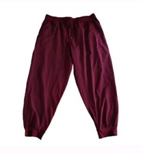 Jaanuu 2X All Day Performance Sangria Jogger Scrub Pants