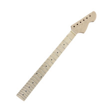 Electric Guitar Neck 22 Fret 25.5 Inch Dot Inlay Maple Fretboard for Replacement
