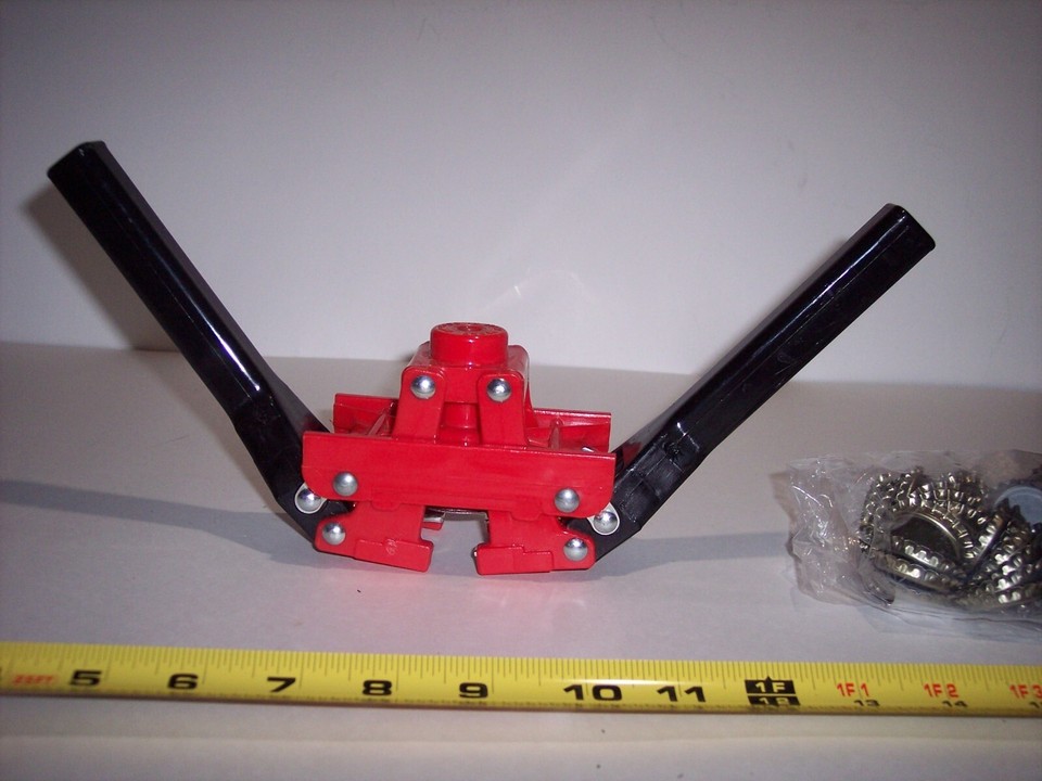 Bottle Capper Made in Italy for Homebrew Beer Bottling Capping Crown ...