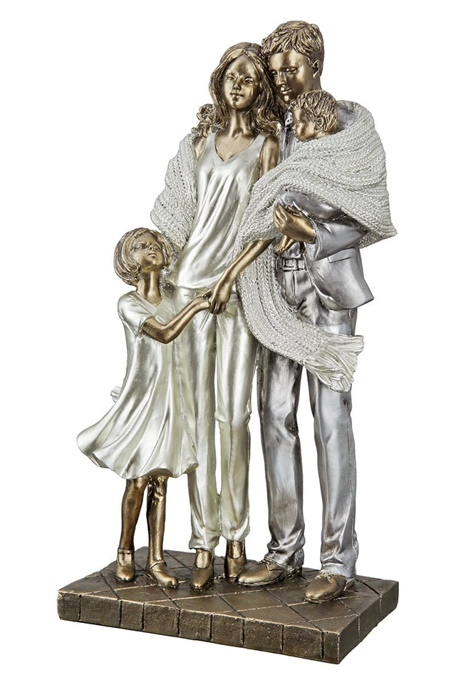 Gilde Francis Skulptur Familienglück 26 cm Familienharmonie Liebe Deko 37431 - Bild 1 von 1