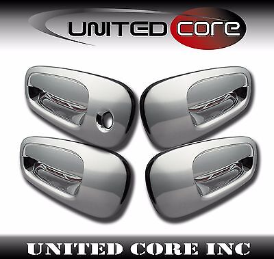 For Dodge CHARGER 2005 2006 2007 2008 2009 2010 Chrome 4 Door Handle Covers w/o 