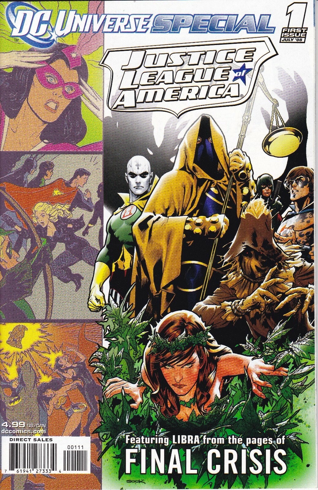 DC UNIVERSE SPECIAL - Justice League of America (2008) #1 - Back Issue