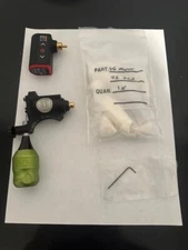 2016 Bishop V6 Rotary Tattoo Machine with Extra Motor, Power and Cartridge Grip