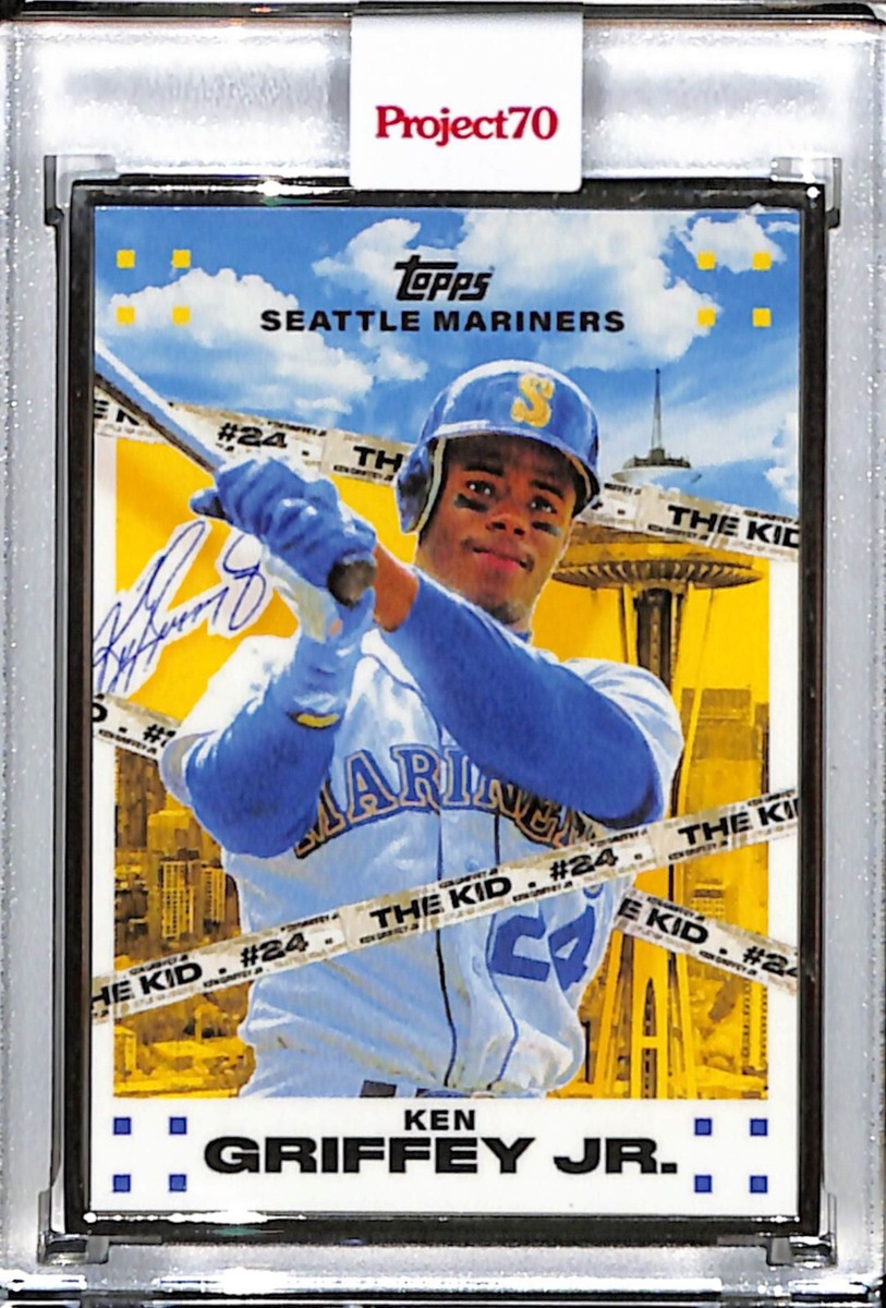 2021 TOPPS PROJECT 70 #521 KEN GRIFFEY JR. BY TYSON BECK P70