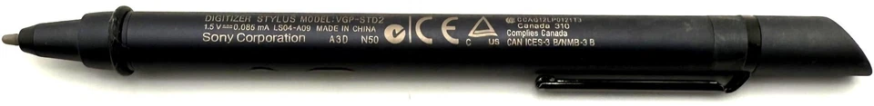 SONY Digitizer Stylus Pen VGP-STD2 Black Probably Rare New Unused - Image 3 of 4