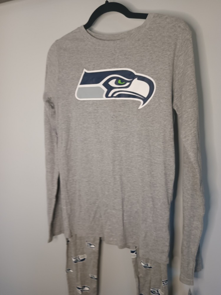 Kids NFL Seattle Seahawks 2 Pc Pajamas XL 18/20 Snug Fit Children's Shirt Pants