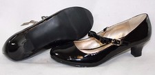NEW Girls Youth STEVE MADDEN Stevies Theanna Black Heels Pumps Dress Up Shoes