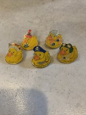 5 Enamel Collectors Trading Pins Ducks