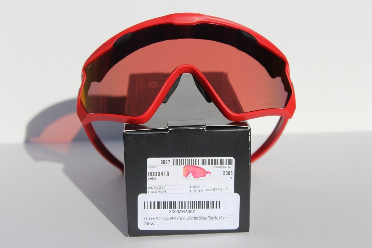 OAKLEY Wind Jacket 2.0 Sunglasses Matte Redline/Prizm Snow Torch
