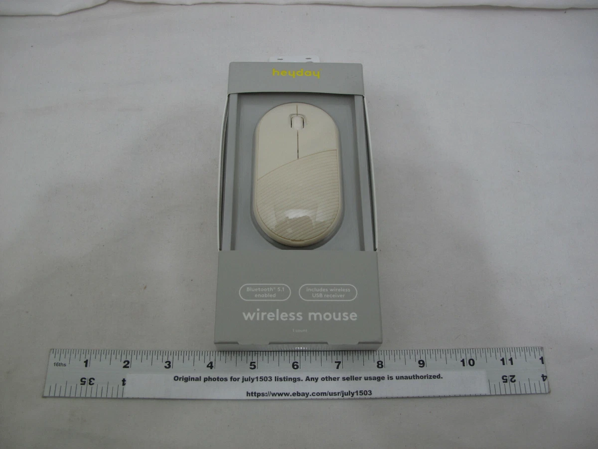 NEW Heyday Wireless Mouse Bluetooth 5.1 & USB Receiver - 33