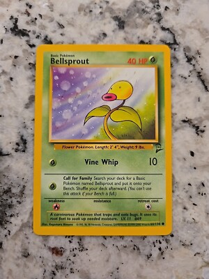 Bellsprout 066/130 Base Set 2 Regular