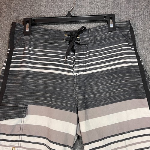 MOSSIMO SUPPLY CO, pantaloncini da tavola adulti taglia 30 multicolore surf spiaggia nuoto da uomo - Foto 2 di 10