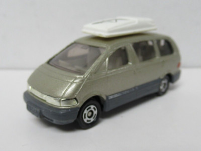 1992 Tomica Tomy Toyota Estima with Roof Box No. 99