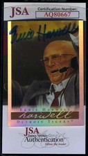 Ernie Harwell JSA Coa Signed 2003 Topps Gallery Autograph