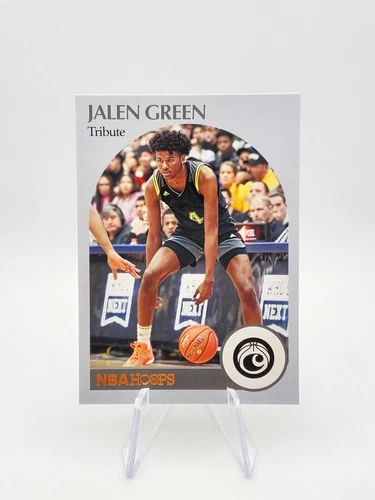 2021 Panini Chronicles Hoops Draft Picks Tribute #54 Jalen Green RC