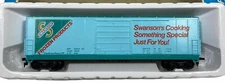 Life-Like Swanson Frozen Products HO Train 50' Box Car 8430 Original Box