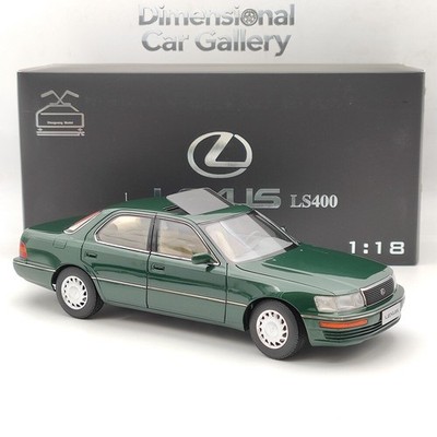 Original 1/18 Lexus LS400 First Generation Green Diecast model Car
