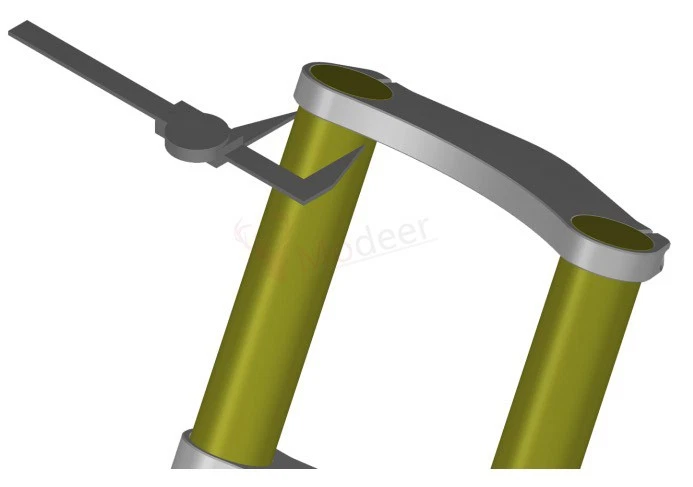 Manillar con clip CNC de 50 mm para Honda CBR 1000RR/SP/SP-2 CBR 1000 RR-R CBR 900RR Foto 2 de 4