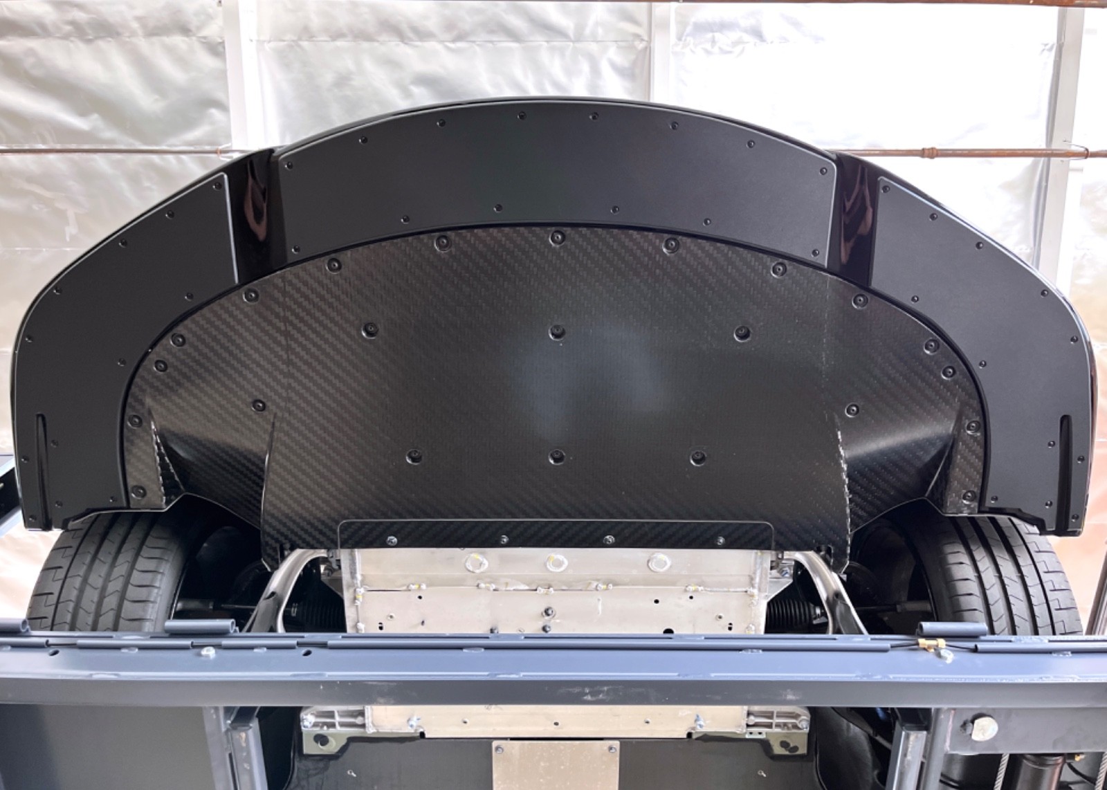 McLaren 765LT Right Skid plates 3 pcs