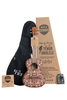 Kala Mandy Harvey Learn To Play Signature Series Mahogany Tenor Uke Ukulele