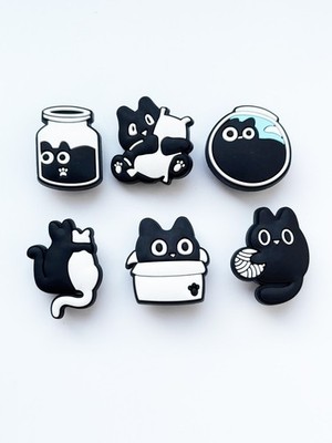 Cartoon Katze Schuh Charms Spielspaß Kinder Bluey Cartoon