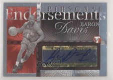 2004-05 Topps Pristine Personal Endorsements Baron Davis #PE-BD Auto 03rx