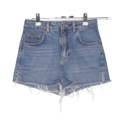 Topshop Moto, Jeans Shorts, Größe: 36, model: mom, Blau, Baumwolle #8wZ - Bild 1 von 4
