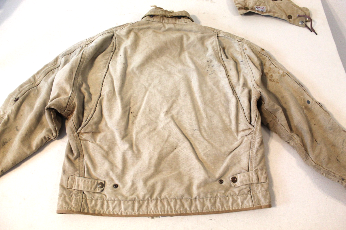 True Vtg 50s 60s CARHARTT HEADLIGHT FINCK TROY Sz 44 UNION MADE