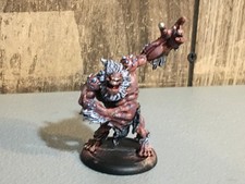 A25353 WARMACHINE HORDES TROLLBLOODS METAL WINTER TROLL PAINTED PP