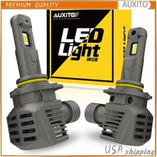 AUXITO HB3 9005 LED Headlight Bulbs Super White 40000LM Kit High Low Beam CANBUS