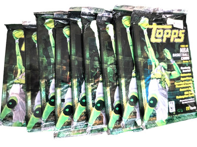 1998-1999 TOPPS BASKETBALL SERIES 1  LOT OF (9) - 11 CARD PACKS
