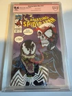 Amazing Spider-Man # 347 CBCS 9.4 Signed Erik Larsen Signed First Page Venom